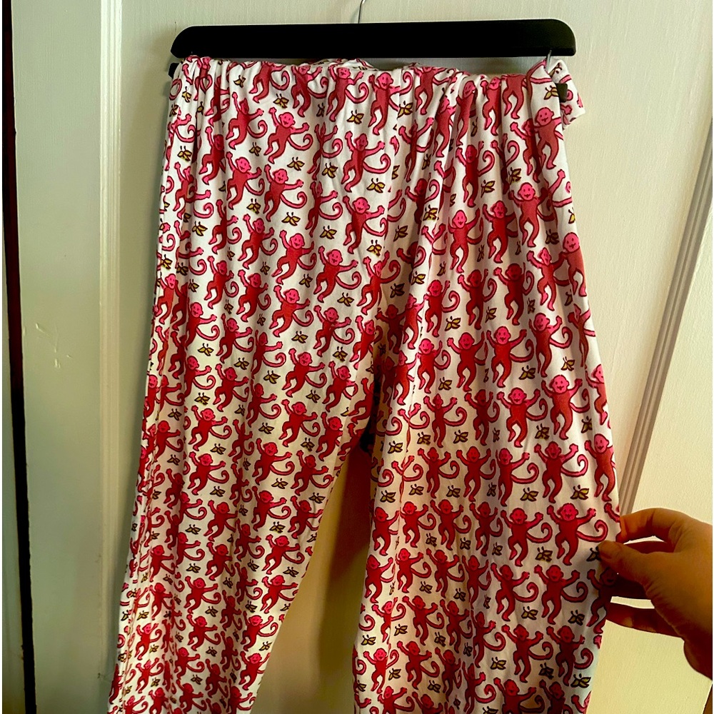 Roller Rabbit Classic Monkey Print in Pink